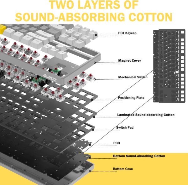 Teclado mecánico AJAZZ AK873