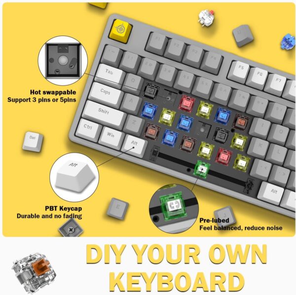 Teclado mecánico AJAZZ AK873