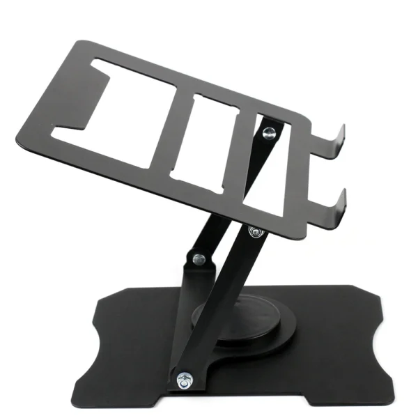 Soporte giratorio de aluminio para portátil