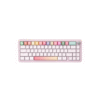 Teclado Mecánico YUNZII B68 Rosa