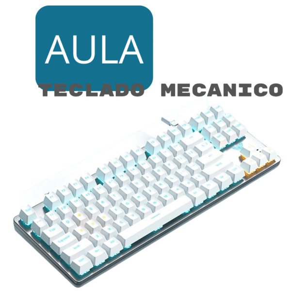 Teclado mecánico inalámbrico AULA F3587