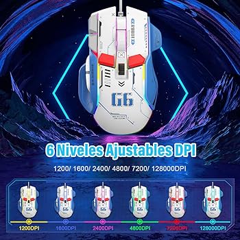 Mouse de gamer ATTACK SHARK G6