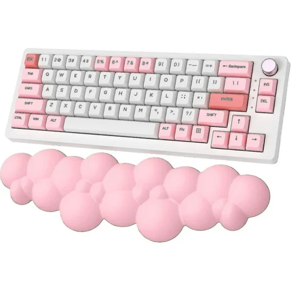 Reposamuñecas de nube Rosa