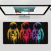 Mousepad 3 astronautas