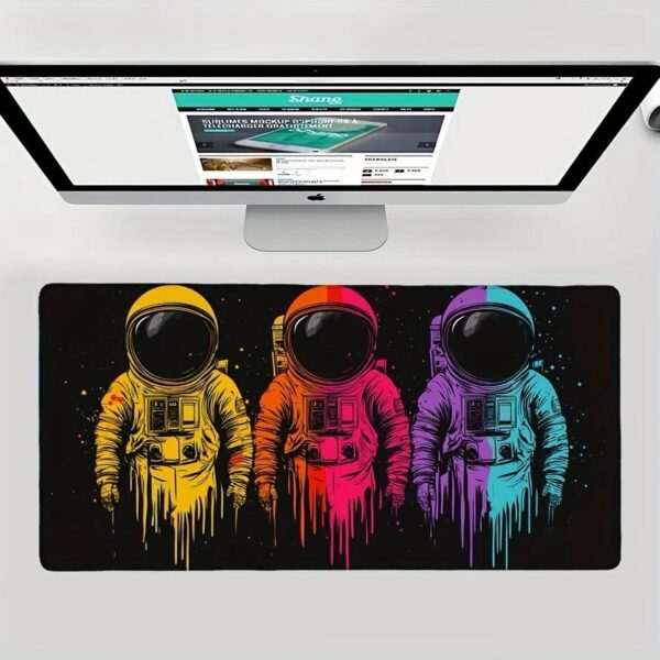 Mousepad 3 astronautas
