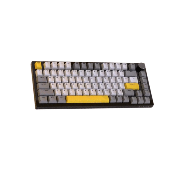 Teclado Mecánico AJAZZAK820 NEGRO/GRIS/YELLOW