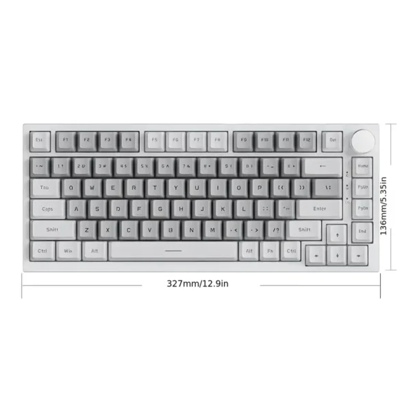 Teclado Mecánico AJAZZAK820 BLANCO