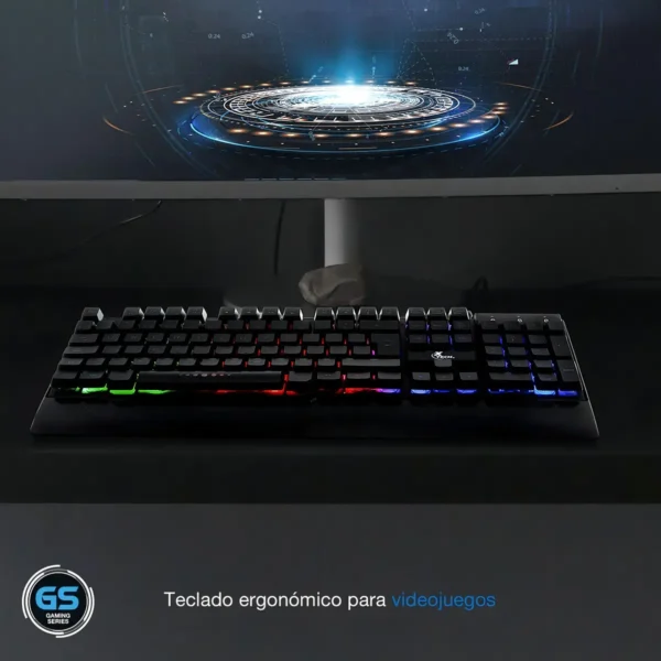 Xtech Armiger Gaming Keyboard USB Spa XTK-510S (Teclado gamer)