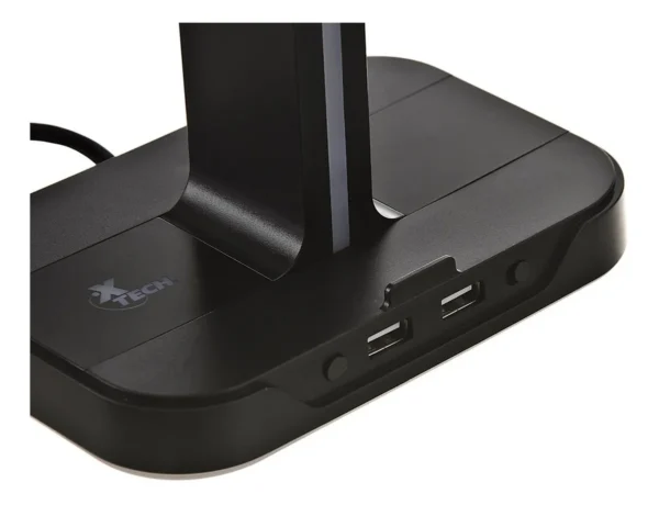 D_NQ_NP_2X_977490-MLA54581325212_032023-F Xtech RGB dual Headset Stand Yurei with 2 USB XTH-690 (Base para audífonos RGB con USB)