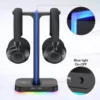D_NQ_NP_838098-MLA69478947240_052023-O Xtech RGB dual Headset Stand Yurei with 2 USB XTH-690 (Base para audífonos RGB con USB)
