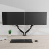 Brazos para monitor doble klipxtreme