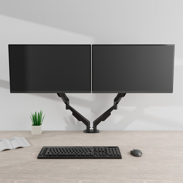 Brazos para monitor doble klipxtreme