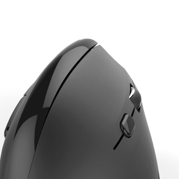 KMW-390-detalle-01 KX KMW-390 Wireless Vertical Mouse 2.4 GHz Black (Mouse ergonómico inalámbrico)