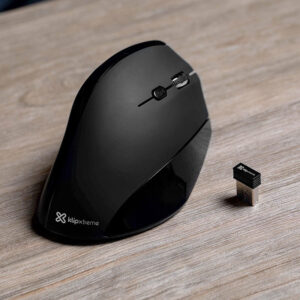 KX KMW-390 Wireless Vertical Mouse 2.4 GHz Black (Mouse ergonómico inalámbrico)