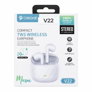 Auriculares Bluetooth Celebrat V22
