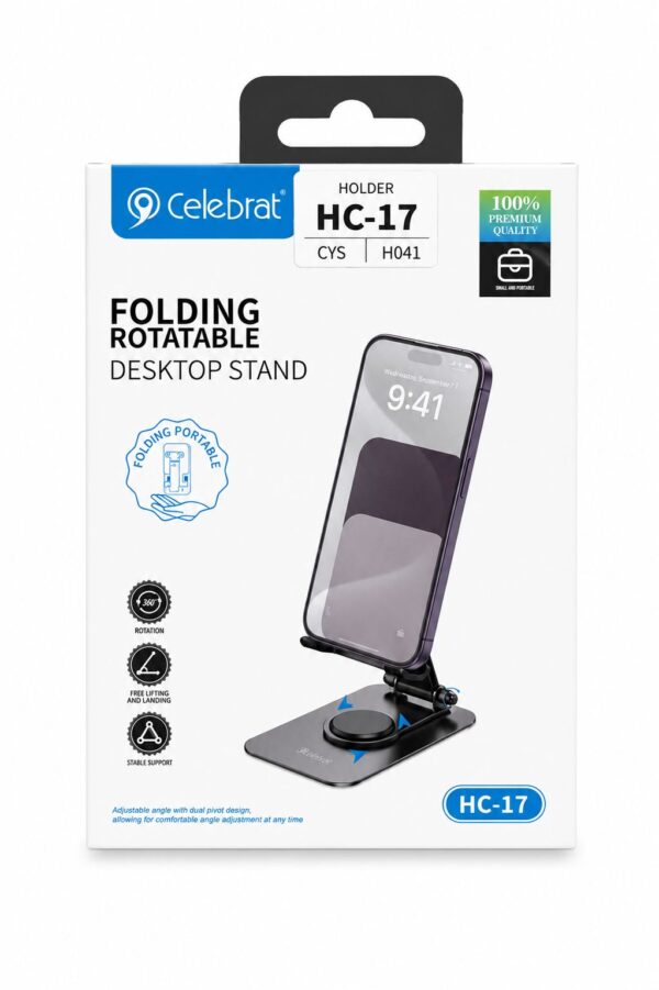 WhatsApp Image 2026-05-14 at 1.26.21 AM (3) HOLDER Celebrat HC-17 DESKTOP (Soporte de escritorio para celular)
